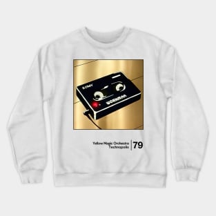 Technopolis / Minimalist Style Graphic Fan Artwork Crewneck Sweatshirt